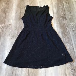 Rewind Fit And Flare Lace Sleeveless Dress Sz L